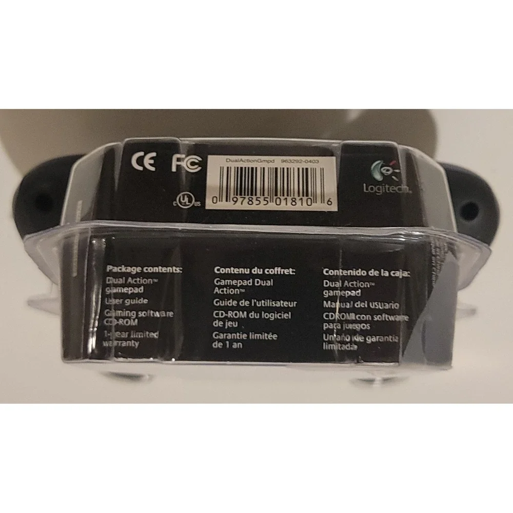Sealed Logitech‎ Dual Analog Control  Gamepad For PC